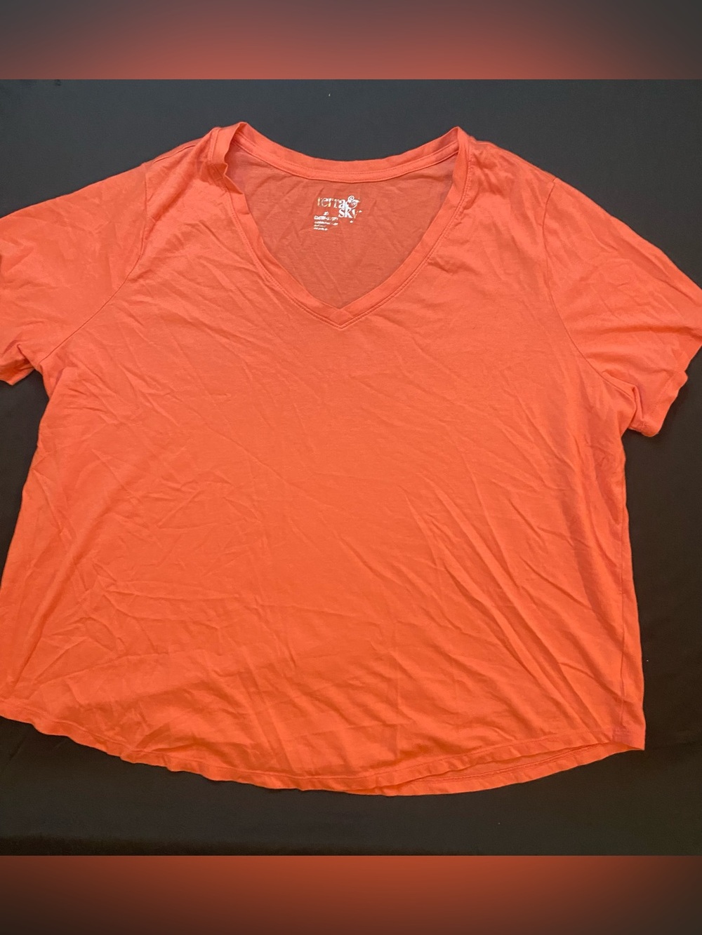 Women's V-Neck Short Sleeve Top